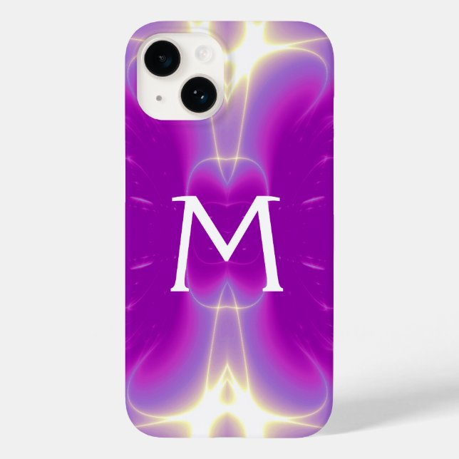 MONOGRAMA DE ONDAS LUMINOSAS FRACTAIS DE VIOLETA D (Verso)