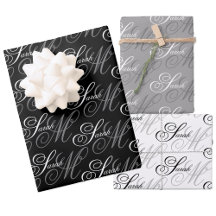 Monograma de Script Elegante