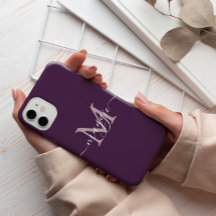 Monograma de Script Pastel Case-Mate iPhone 14 Pro