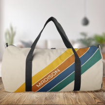 Monograma de Stripes Retro