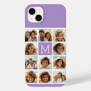 Monograma do costume da colagem da foto de