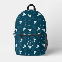 Monograma do Jogador de Badminton