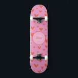 Monograma do skate Girl e nome<br><div class="desc">Faça com que esta Menina do skate Monograma e Nomeie seu próprio através da adição de seu texto. Para acessar ferramentas avançadas de edição, vá para "Personalizar este modelo" e clique em "Detalhes", role para baixo e pressione o link "clicar para personalizar mais". Perfeito para qualquer comemoração e ocasião como...</div>