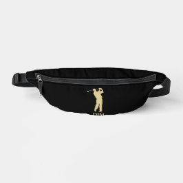 Monograma Dourado Silhouter Golfer