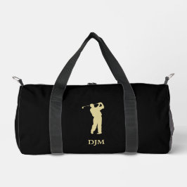 Monograma Dourado Silhouter Golfer