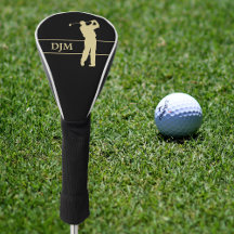 Monograma Dourado Silhouter Golfer