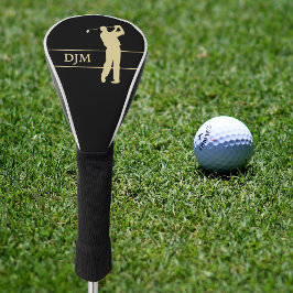 Monograma Dourado Silhouter Golfer