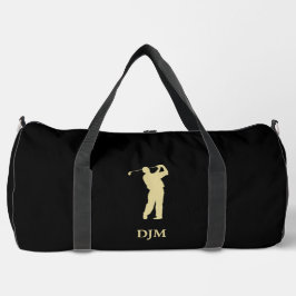 Monograma Dourado Silhouter Golfer