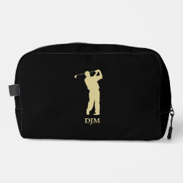 Monograma Dourado Silhouter Golfer