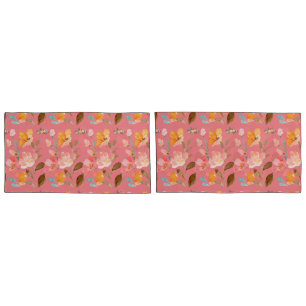 Monograma Elegante Cor de Água Rosa