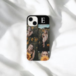 Monograma Elegante de Foto Preto<br><div class="desc">Apresentando nossa capas de iphone personalizada, uma combinação perfeita de estilo e sentimento. Este gabinete apresenta uma colagem de 4 fotos, com 2 fotos verticais e 2 horizontais, permitindo que você exiba suas memórias favoritas. No topo, personalize-o com o seu monograma, adicionando um toque único e elegante. Projetada para aqueles...</div>