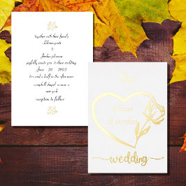 Monograma Elegante Dourado Real Premium em Folha B