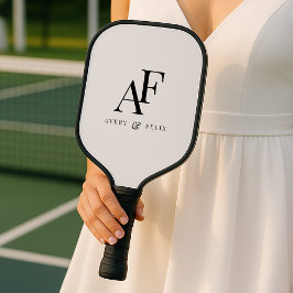 Monograma Elegante Simples Minimalista