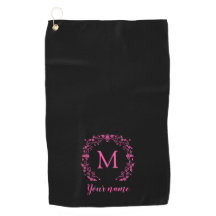 Monograma feminino rosa com seu nome