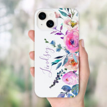 Monograma Floral Boho Pôr do Sol