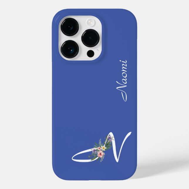 Monograma Floral - Letra M Presente de Reforma (Verso)