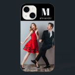 Monograma Foto Moderna Nome Personalizado<br><div class="desc">A capas de iphone de Case mate de Nome Personalizado Moderno de Foto Monograma apresenta sua foto favorita e é personalizada com seu nome e monograma. Você pode personalizar facilmente seu caso usando a ferramenta design fácil de usar do Zazzle.</div>