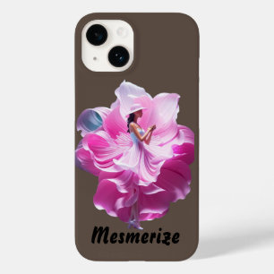 Monograma Incrível de Garota Marrom e Rosa