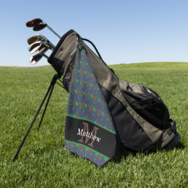 Monograma inicial do padrão da tartaruga marítima 