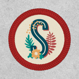 Monograma Inicial - Letra alfabética S Moderna