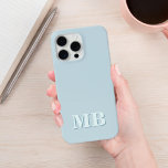 Monograma inicial moderno minimalista<br><div class="desc">Capa de telefone de Monograma Inicial Moderno Minimalista. Crie sua própria capas de iphone personalizada com o nome inicial personalizado.</div>