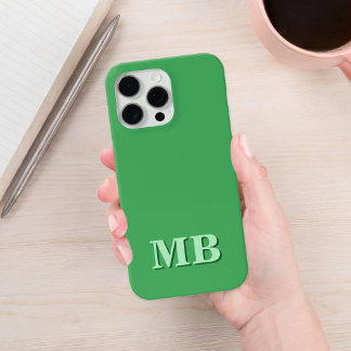 Monograma inicial moderno minimalista