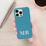 Monograma inicial moderno minimalista<br><div class="desc">Capa de telefone de Monograma Inicial Moderno Minimalista. Crie sua própria capas de iphone personalizada com o nome inicial personalizado.</div>