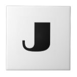 Monograma "J"<br><div class="desc">Monograma "J",  preto em branco.</div>