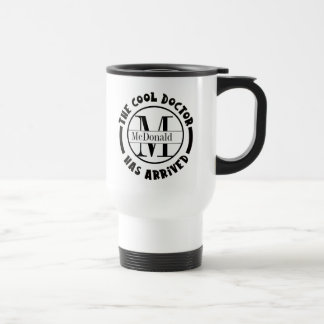 Monograma Legal Caneca de viagem Médica