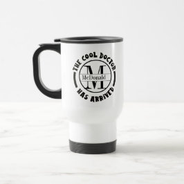 Monograma Legal Caneca de viagem Médica