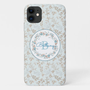 Monograma - letra B, capas de iphone personalizada