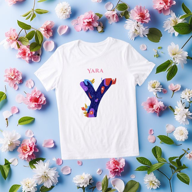 Monograma - Letra Y Aniversário Colorido e Artísti (Criador carregado)