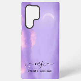 Monograma Lilac Roxo Moderno