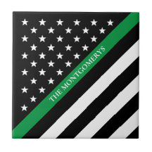 Monograma militar da bandeira americana da Linha