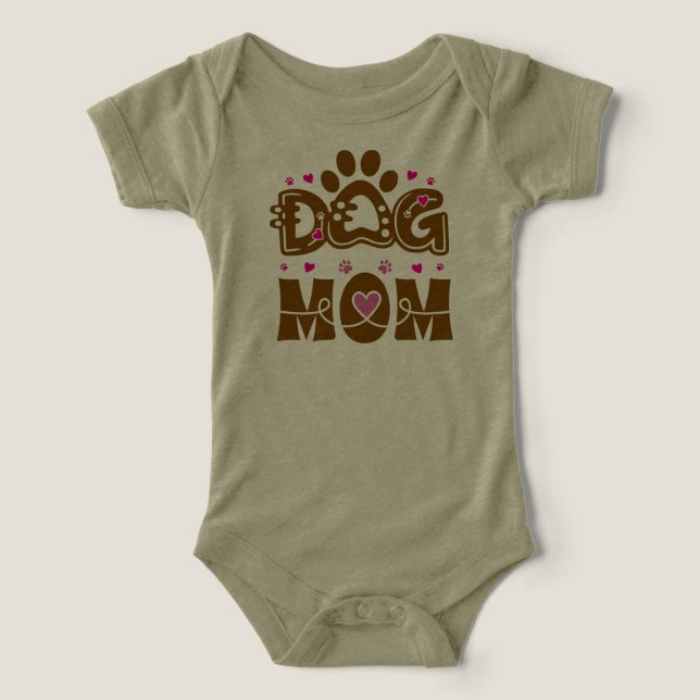 Monograma MÍNIMA de MÃE DE CACHORRO (Design frontal)