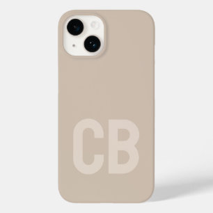 Monograma Minimalista de Tipo Suave de Cor de Tend