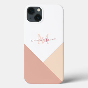 Monograma Mínimo - Escamudo Cor-de-Rosa