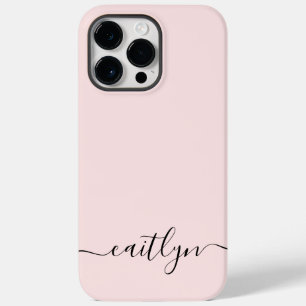 Monograma Moderno de Rosa Feminino Personalizado