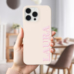 Monograma moderno minimalista<br><div class="desc">Marinho Azul, Capa de telefone de Monograma Moderno Minimalista. Crie sua própria capas de iphone personalizada com um monograma de nome personalizado.</div>
