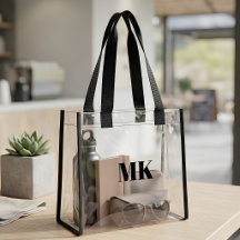 Monograma Moderno Personalizado "MK" Estádio Trans