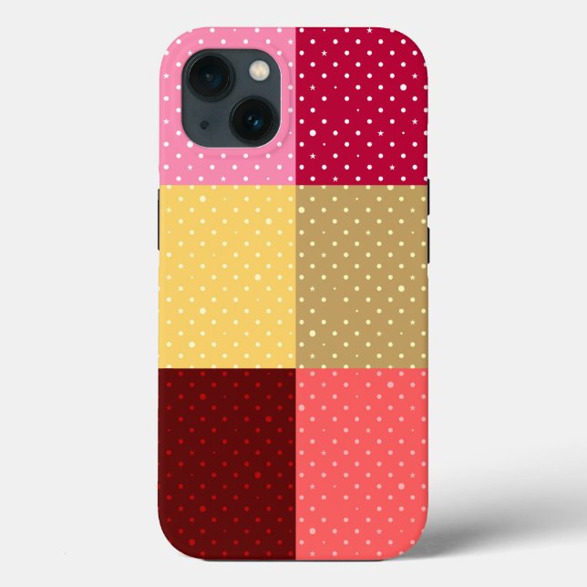 Monograma - Na moda de pontos coloridos (Verso)