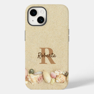 Monograma Name Beach Sand Seashells