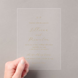 Monograma Neutro Clássico Casamento Elegante