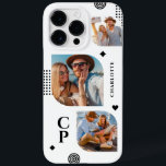 Monograma Nome 3 Foto Colagem Moderna<br><div class="desc">Monograma Name 3 Photo Collage Trendy Modern Capa de telefone apresenta uma colagem de fotos de três de suas fotos favoritas com seu nome personalizado e monograma em um roteiro preto elegante. Personalize editando o texto nas caixas de texto fornecidas. Perfeito para aniversário, Natal, Dia de as mães e muito...</div>