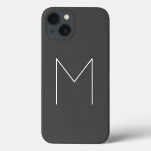 Monograma Nome Próprio Moderno Inicial Minimalista