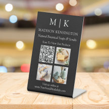 Monograma ou Adicionar logotipo Business Código QR