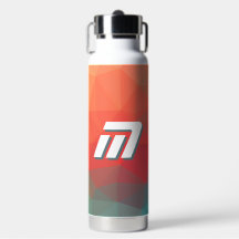 Monograma Personalizado Abstrato Geométrico Vibran
