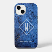 Monograma Personalizado Azul