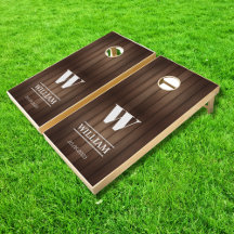 Monograma Personalizado de Casamento Rustic Wood G