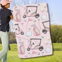 Monograma Personalizado de Design de Golfe Na moda
